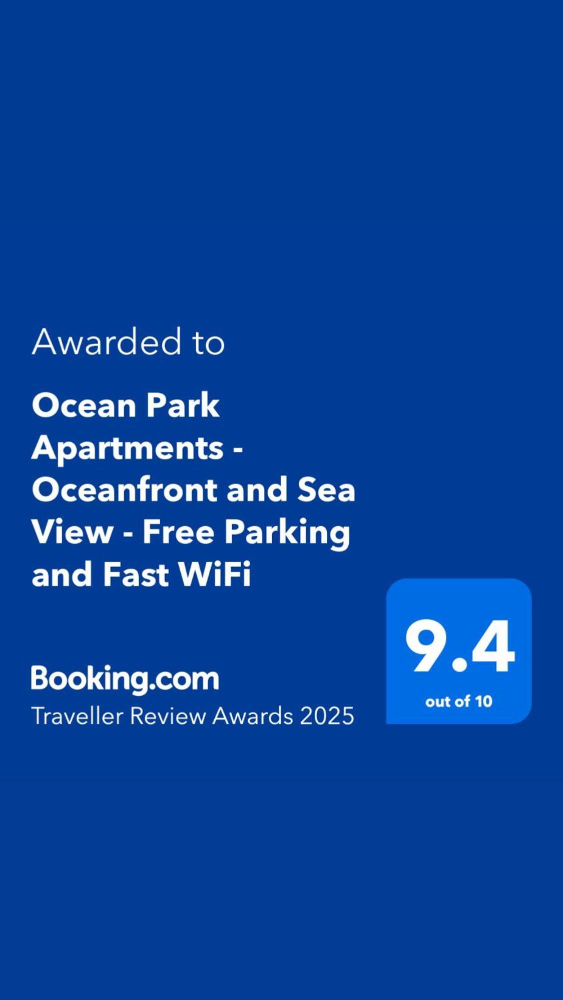 Ocean Park Apartments - Oceanfront - Free Parking And Fast Wifi エディンバラ エクステリア 写真